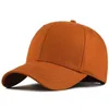 Hommes femmes surdimensionnées xxl casples de baseball chapeaux papa ajusté pour grandes têtes chapeaux de golf très grands profil 10 couleurs chapeaux pour hommes 240415