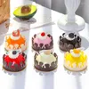 Dekorative Blumen 1PCS Französische Kuchen Dessert Simulation Lebensmittelmodell Nachmittag Tee Ornamente POGROGROPS Kühlschrank.