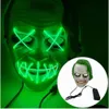 Material Lighing PVC Glowing Demon Slayer Fox Mask Halloween Party Japanese Anime Cosplay Costume LED Masks Festival Favor Props P0726 s