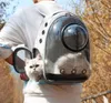 Zaino per animali domestici portatili per gatti capsula spaziale trasparente per zaino per esterni traspirante a grande capacità