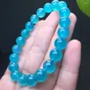 Bracelets de liaison 10 mm Bracelet Amazonite Femmes Tendy Reiki Heury Elastic Yoga Energy Bijoux Bijoux 1PCS