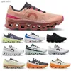 OnClouds CloudMonster Running Shoes Män Kvinnor Moln Monster Fawn Turmeric Iron Hay Cream Dune 2023 Trainer Sneaker Storlek 5.5 - 12