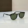Kvinnors designer för män klassisk retro euro amerikansk stil runda ramglasögon kvalitet acetat solglasögon vardagliga modekläder uv 7387