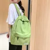 Plecak moda wodoodporna nylonowa kobiety żeńskie torba podróżna plecak szkolna dla nastoletnich dziewcząt solidny kolor bookbag mochila