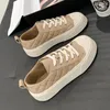 Zapatos casuales de gran tamaño para mujeres de gran tamaño 2024 versión coreana de primavera y otoño tendencia de moda tendencia diamante espesor en el fondo