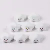 Figurine decorative 20pcs kawaii luminosa nuvola piatta piatta in resina cabochons scrapbooking per decorazioni telefoniche artigianato che rendono fai da te fai da te