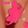 Kvinnors dildo fjärilsvibrator sexiga leksaker för kvinnor trådlös fjärrkontroll vagina kvinnliga vibratorer par