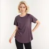 Actieve shirts MaxRunPro Plus Size dames zomer sport top kort mouw losse mesh lichtgewicht ademende hoge elastische gym yogakleding