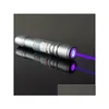 Laser Pointers Most Powerf 532Nm 10 Mile Sos Lazer Military Flashlight Green Red Blue Violet Pen Light Beam Hunting Drop Delivery El Ot7Bp