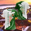 Erkek Tişörtleri Portekiz Ulusal Bayrak Amblem Tişört Erkekler için Portekizli Grafik Üstler Tişörtler 3D Kamuflaj Baskı T-Shirt Kısa Slves T240419