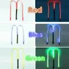 Mens LED Light Up Suspenders Unisex 3 Clips-on Braces Vintage Elastic Y-shape Adjustable Trousers Suspender For Festival Club 240418