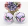 Пубная ванна фиолетовая очаровательная ароматическая звездная серия из пузырьковых бомб Ball Lavender Эфирное масло.