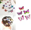 Клипы для волос Barrettes 5pcs Butterfly Bridal аксессуары Свадебные пографические костюм2306539
