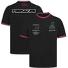 2023 F1 official with the same new hot-selling racing suit summer short-sleeved quick-drying breathable team suit plus size customized driver's suit.