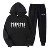 Tracksuit Men Trapstar Track passar Europe American Basketball Football Rugby Tvådel med kvinnors långa ärm Hoodie Jacket Trousers Spring