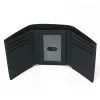 ウォレットトリホールドカーボンファイバーRFIDウォレットショートマン用ポータブル薄い3倍の財布機能カードウォレット男性財布