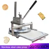 Machine de presse de pâte à pizza à main commerciale manuel d'aplatissement de pâte