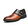 Casual skor som säljer mäns loafers Europe America spetsig bankettklänning fashionabla blå affärsfri leverans