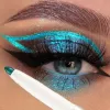 Eyeliner brokat metalowy cień do powiek wodoodporny błyszczący chromowy ołówek ołówek perłowy zielony złoty fiolet leżący jedwabnik kosmetyki makijażu