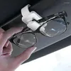 Внутренние аксессуары для солнцезащитных очков для автомобильных козырьков Солнцезащитные очки клипы глазные вешалка и карта билетов