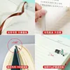 Książka notebookowa super grube studencka studencka a5 skóra oprawiona notatnik retro prosty edycja koreańska pamiętnik 240409