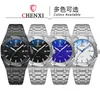 Relógios de pulso Chenxi 8248 Quartz masculino Assista a tendência de moda à prova d'água luminosa da tendência de aço de aço Montres Homme Zegarki Reloj Hombre