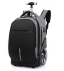 Torby Rolling Baggage plecak 18 -calowy szkolna torba wózka w torbie plecakowe z kołami torba podróżna dla szkolnych nastolatków