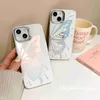 Cell Phone Cases Han Feng Butterfly Creative Laser Suitable for iPhone 14 Pro Max 15 Case 13/12 Advanced Electroplating H240419