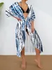 Coupoir à manches courtes Femmes Kimono Beach Robe Bathins de maillot de bain Bathing Bath Nuthage Fulnwingwear Summer