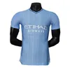 4xl Haaland Foden Soccer Jerseys 23/24/25 Ano Novo Chinês J. Alvarez Bernard Rodrigo Doku de Bruyne Mans Cidades Grealish Mahrez Gvardiol Camisa de futebol masculino Kit Kids Kit