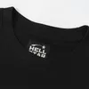 Hellstar Mens Womens T-shirt Summer Y2K Styles Letter Print Mönster andas Bekväm hiphop-stil Bomull Kort ärm 240417