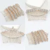 Barrettes Hair Clips Barrettes Свадебные голосотки ювелирные изделия для женщин Золото.