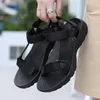 Sandales hommes simples chaussures décontractées d'été baskets confortables