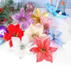 装飾的な花8 PCSフラワークラフト手作りの装飾装飾人工クリスマスツリー素材