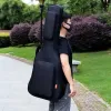 Case Custodia da 40/41 pollici Casa di chitarra classica Canna zaino Spalla regolabile tracolla portatile 20 mm addensato nero imbottito nero