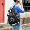 Bags Scp Foundation Backpack Black Bookbag Cartoon School Bags for Teenage Kids Scp Travel Bagpack Usb Laptop Shoulder Bags