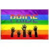 Wholesale Gay Flags 90x150cm Rainbow Things Pride Bisexual Lesbian Pansexual LGBT Accessories Everyone is Welcome Here Flags CPA4205 0417