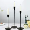 Candle Holders 3Pcs/Set Metal Simple Elegant Candlestick Romantic Candelabra For Wedding/Bar/Restaurant/Party/Home Decoration