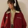 レディースジャケット春秋のカジュアルジャケットレディース服2024長袖コート用の野球chaqueta mujer zm3087