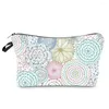 Cosmetic Bags Fashion Print Dumpling Bag Travel Makeup Pouch Handbags Women's Ladies Organizer Small