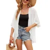 Robes décontractées de base 2024 Bohemian Femmes imprimées Bohemian Place Summer Wear Bikini Wrap Robe Pareo TUNIC SWAP COPING UP Long Kimono Cardigan Summer Top 240419