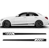 Nouveau autocollant de décoration de jupe latérale 2PCSSet Edition Auto pour Mercedes Benz C Classe W205 C180 C200 C300 C350 C63 AMG2634502