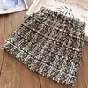 Autumn Korean Fashion Chic Short Skirts For Girls Casual Elegant Vintage Aesthetic Sweet Cute Kawaii Children Clothing 240428