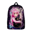 Rucksäcke beliebte Bocchi The Rock Anime Pupil Bookbag Notebook Rucksäcke 3D Drucken Oxford Waterdosient Jungen/Mädchen Modes Travel Rucksäcke