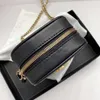 NEU MARMONT MINI -Handy -Tasche für iPhone 15 14 13 12 11pro Max Brieftasche Coin Bag Kette Crossbody Kosmetische Tasche für junge Mädchen Telefontasche Doppelte Form Casual Clutch