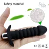 Milicone Anal Perle Tappone del culo Vibratore Tappo anale Strapon Strapon Dildo Massager Massager Anal Sexy Toys per gay/coppia uomini