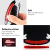 GPS GPS 8 General-purpose 3D Carbon Fiber Door Handle Scratch-resistant Safety Reflective Strip Car Stickers GPS GPS