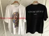 T-shirty męskie ih nom uh nit Paris Mask Print T-shirt mężczyzn Kobiety Wysokiej jakości hip-hopowy Ogólny Toszt T240419