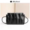 Single 2024 Shoulder Bag Trendy Texture Soft Cowhide Versatile Diagonal Straddle Womens