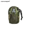 Bags Emersongear Tactical Waist Bag M1 Purposed Pouch Utility Universal Storage Pack Panel Airsoft Hunting Hiking Cycling MOLLE Nylon